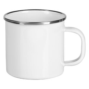 Enamel metal sublimation mug, 350 ml