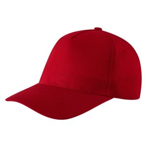 Cap mit fünf Panels, Klettverschluss