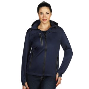 Softshell -Jacke mit Kapuze für Damen