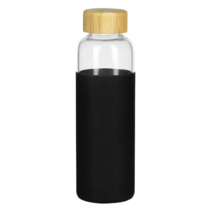 Trinkflasche mit Silikonhülle, 500 ml